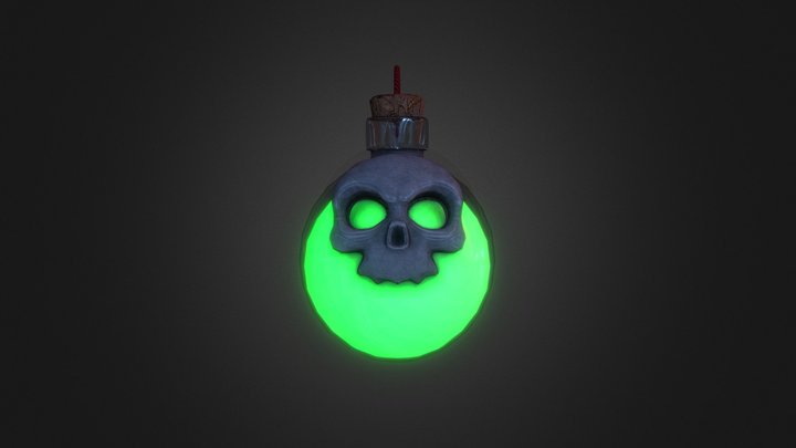 Potion Bottle 3D Model