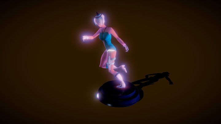 Guardiã Foxxy 3D Model