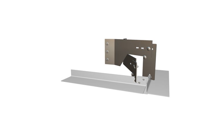 Полка ПЛ-3СБ 3D Model