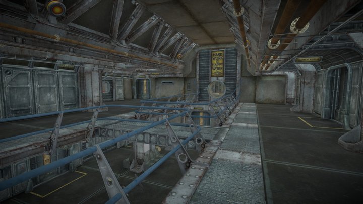Vault 101 (Fallout 3) 3D Model
