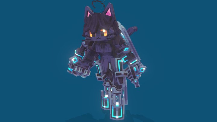 The Exoframe Boss - RPG Style More Weapons Addon 3D Model