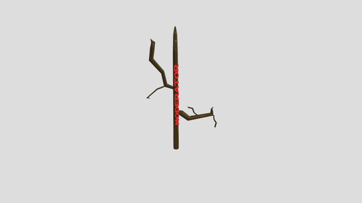 Moderator Stick for GTAG fangame! 3D Model