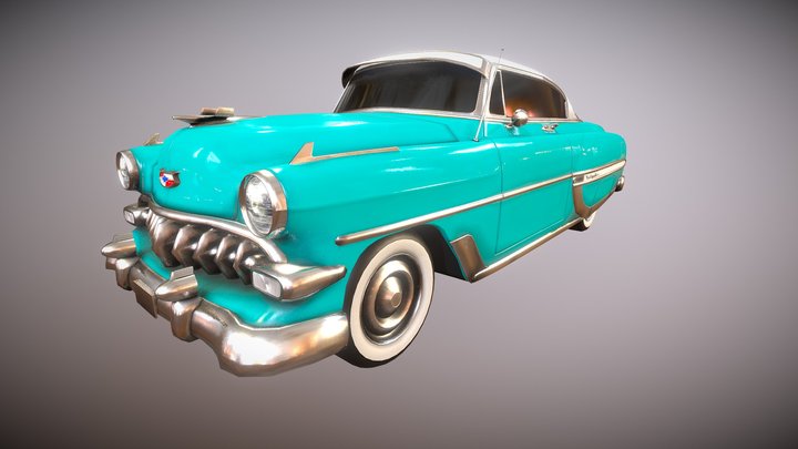 1954 Chevrolet Bel Air 3D Model