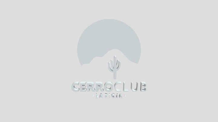 Logo Cerro 3D Model