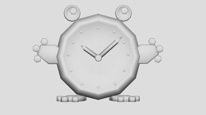 Clock CT4012 3D Model