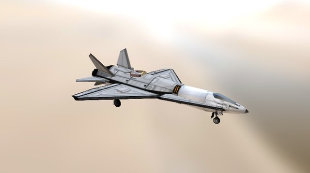 top jet 3D Model