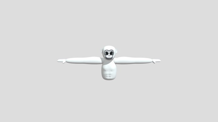 Voids Player Model Free Fixed Ears for gtag game 3D Model