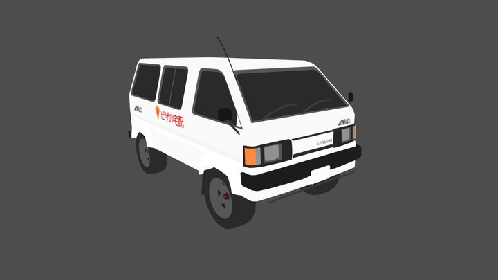 Toyota LiteAce 3D Model