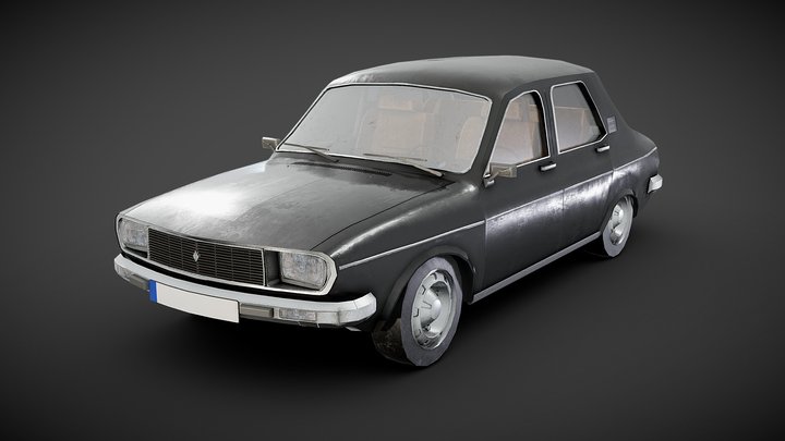 Renault 12 3D Model