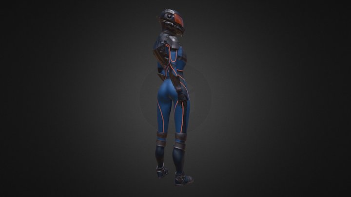 Astronaut 3D Model