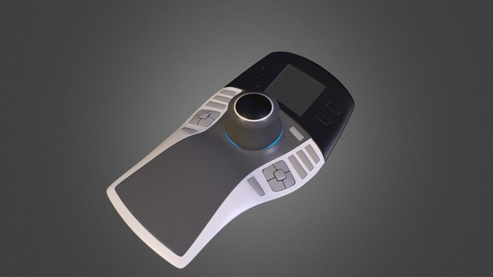 Controler Space Pilot PRO 3D Model