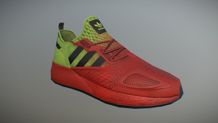 Shoe 3D Scan Retopo 3D Model