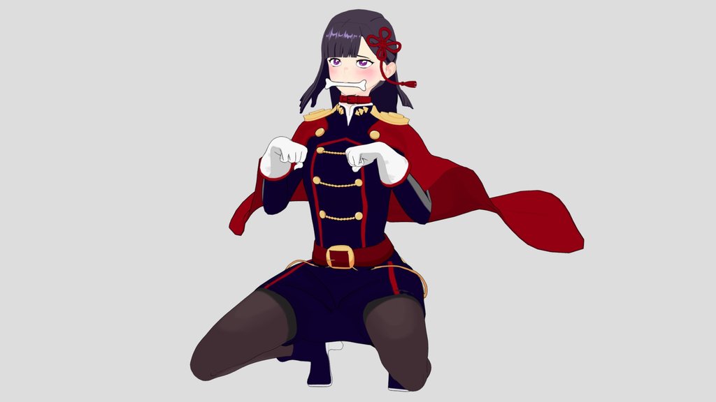 Mato Seihei No Slave - Ren Yamashiro 3D
