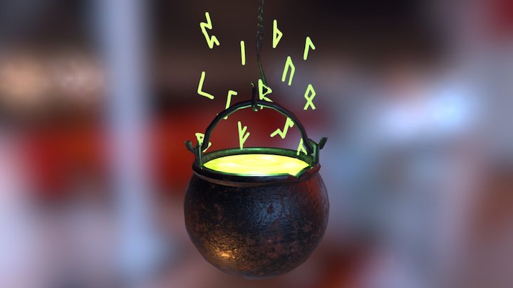 Cauldron 3D Model