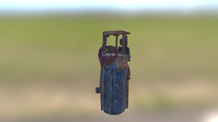 Wasteland Watchtower 3D Model