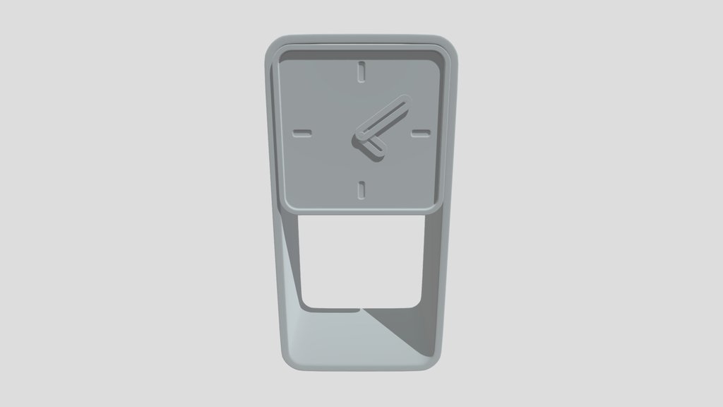 Simple And Minimalist Desk Clock