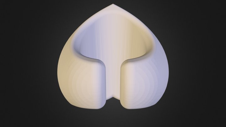 Heart Ring 3D Model