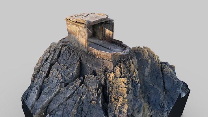 Brean Down Searchlight – Modello 3D gratuito STL