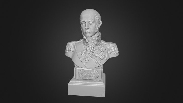 Barclay de Tolly 3D Model
