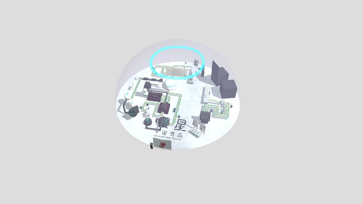 Kikai-domu 3D Model