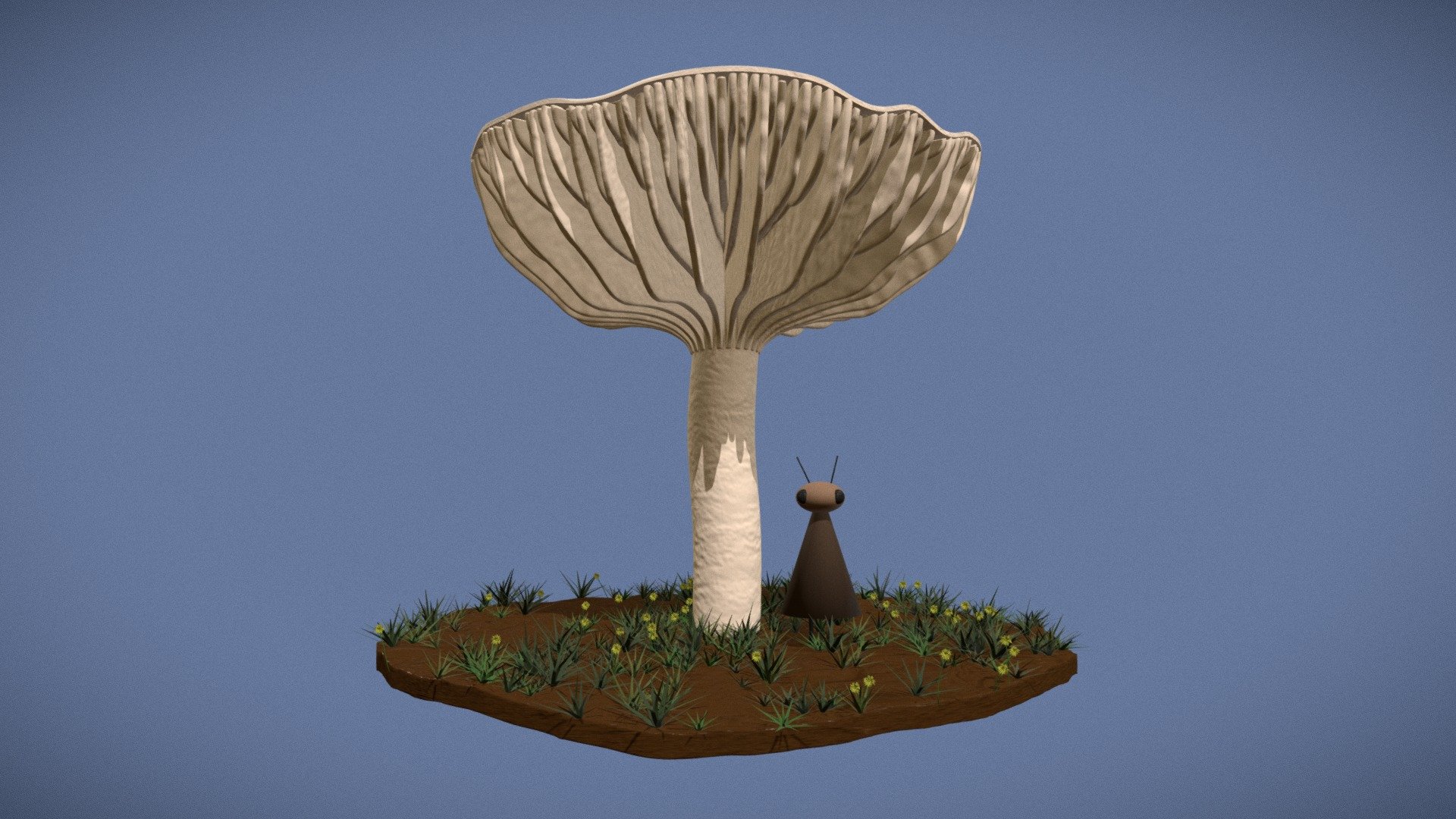 Mushroom & Moth