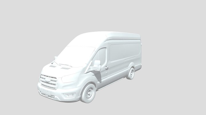 2020 Ford Transit 3D Model