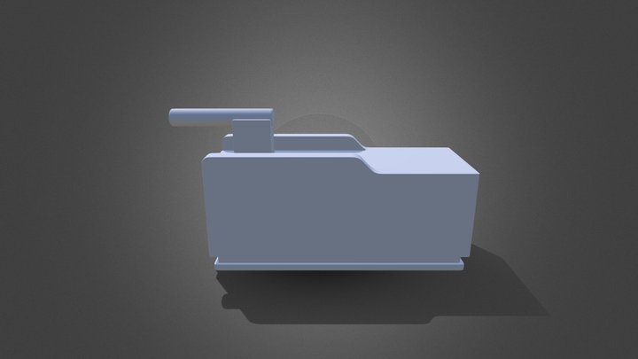 Ghostbuster Trap Model (unfinished) 3D Model