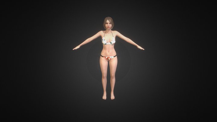 Beauty Series - Kanade 3D Model