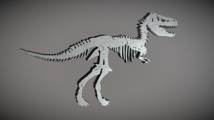 Dinosaur Skeleton - Printable