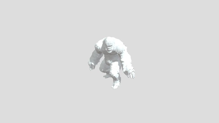 Bigfoot1_idle_fbx_Bigfoot1_stand 3D Model