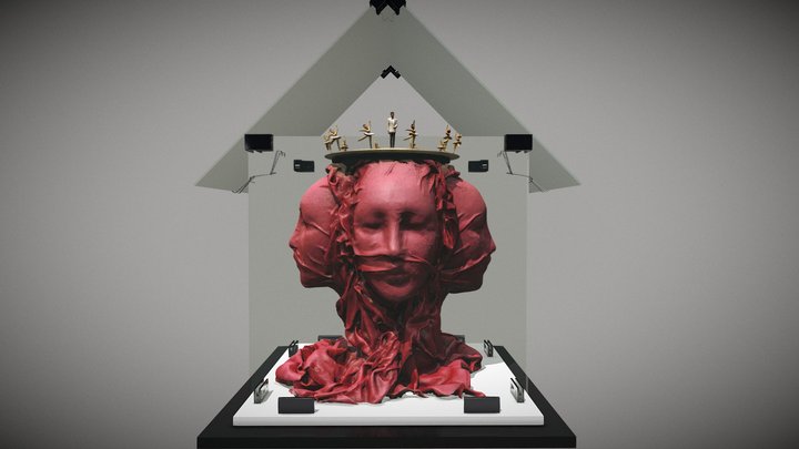 Living Inside My Head by Jake Alfieri 3D Model