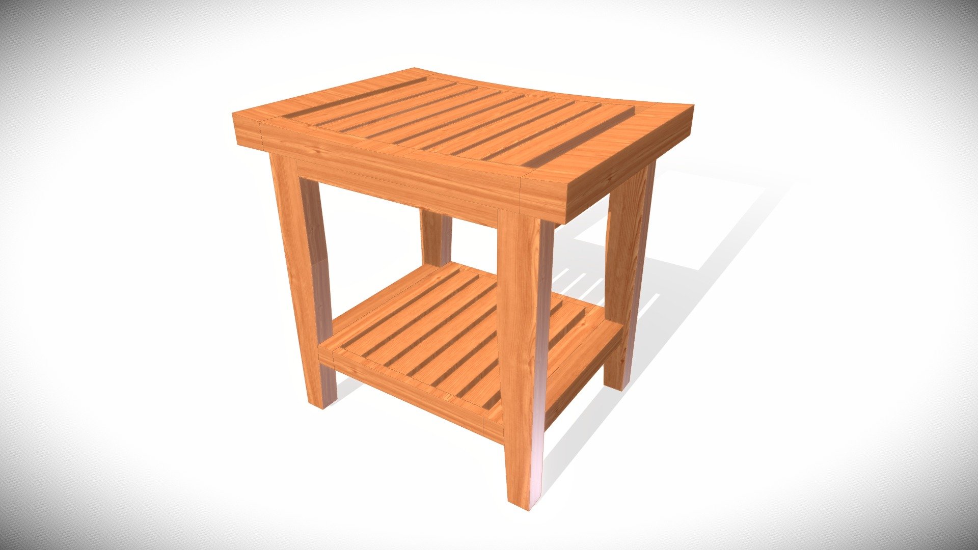 Ari's Shower Bench 3D model by FR Conceptual Engineering by RB