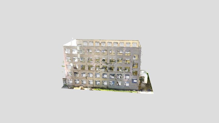 Офисное здание 3D Model