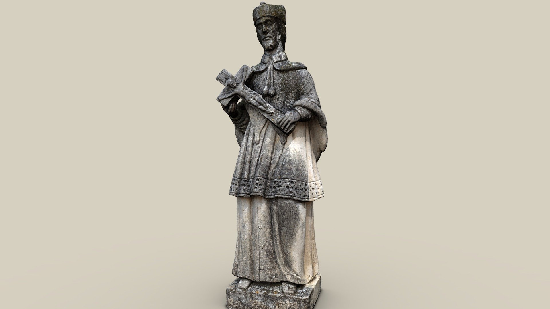 Hl. Nepomuk — Sketchfab embed 3D viewer