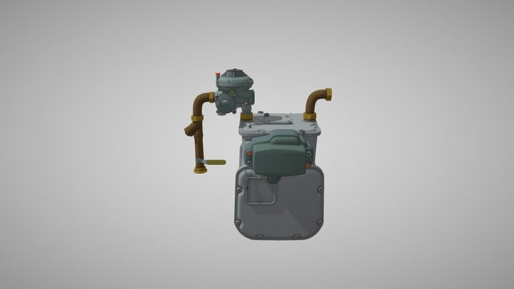 XYZ Course Asset Counter 3D Model