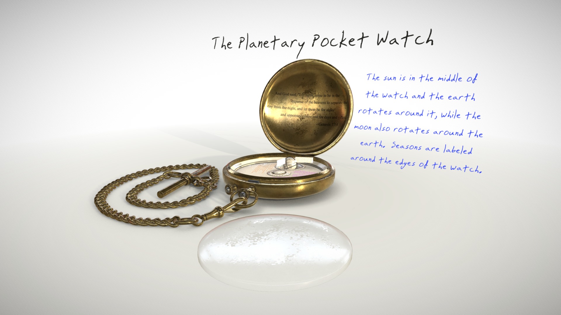The Working Planetary Pocket Watch