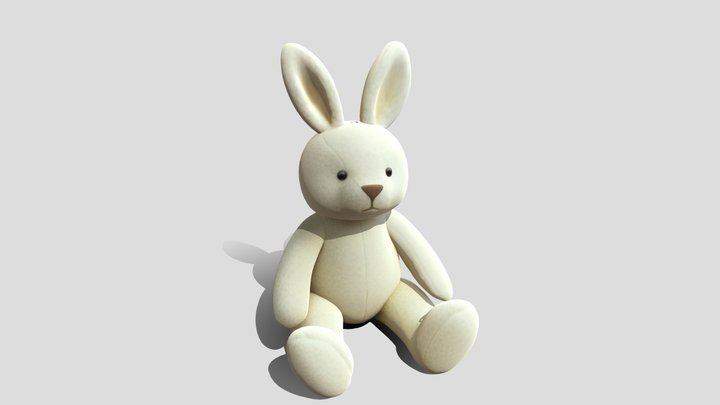 Rabbit doll 3D Model