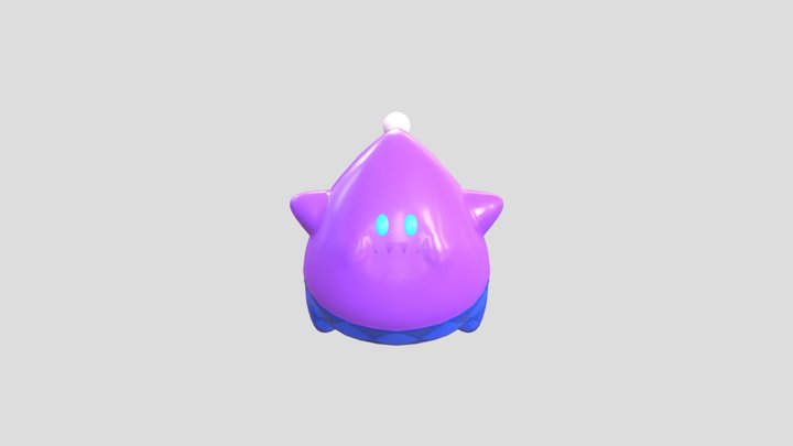 Super Mario Galaxy 2 - Lubba 3D Model (Rigged) 3D Model