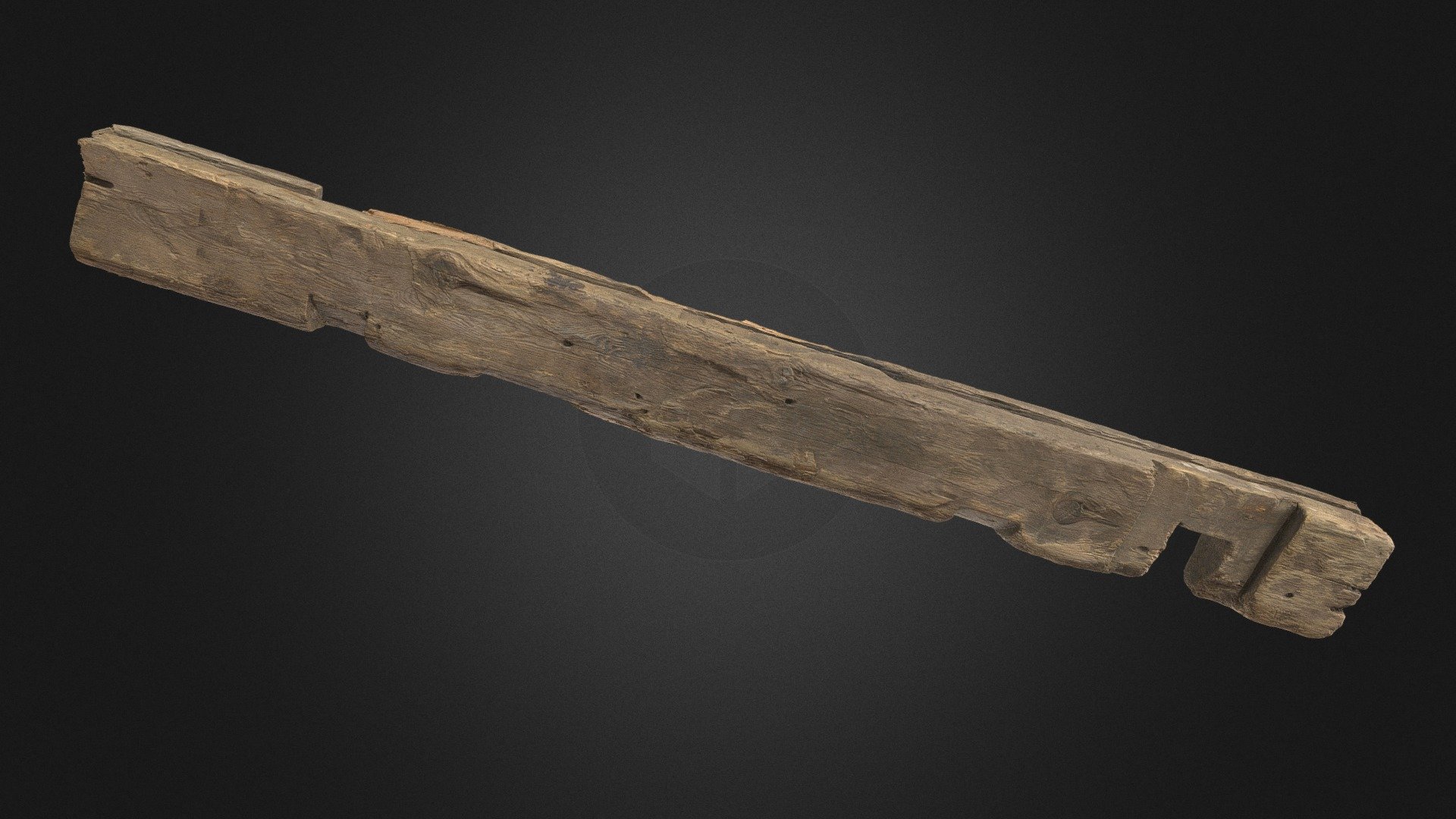 Wooden Object, Kirkjubø - Træ 4