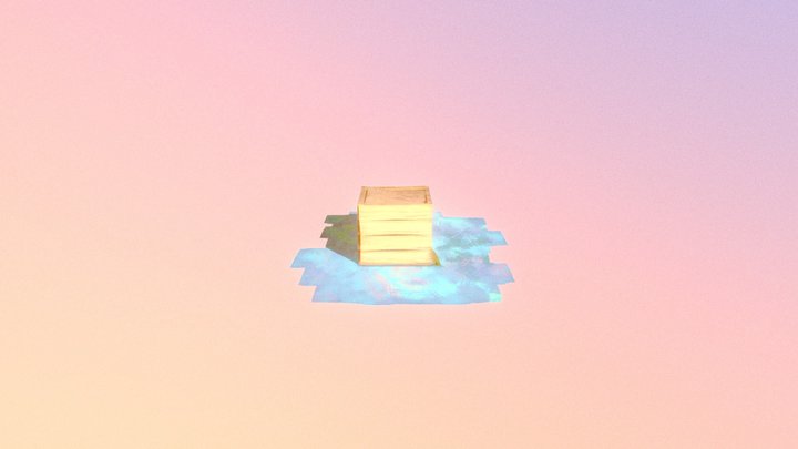 Caisse En Bois 3D Model