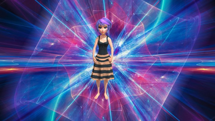 Ivonne Dance 3D Model