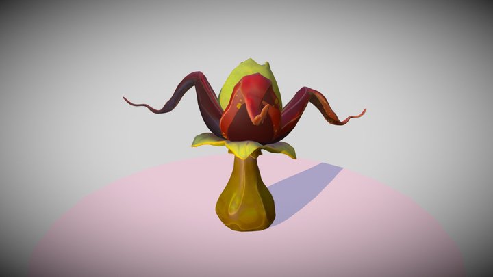 Carnivorous plant 3D Model