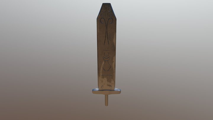 My first sword 3D Model