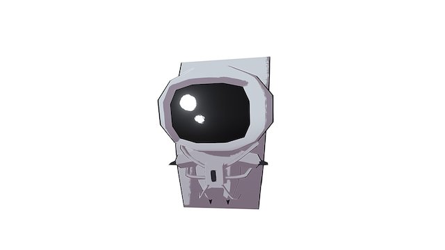 Chibi Astronaut 3D Model