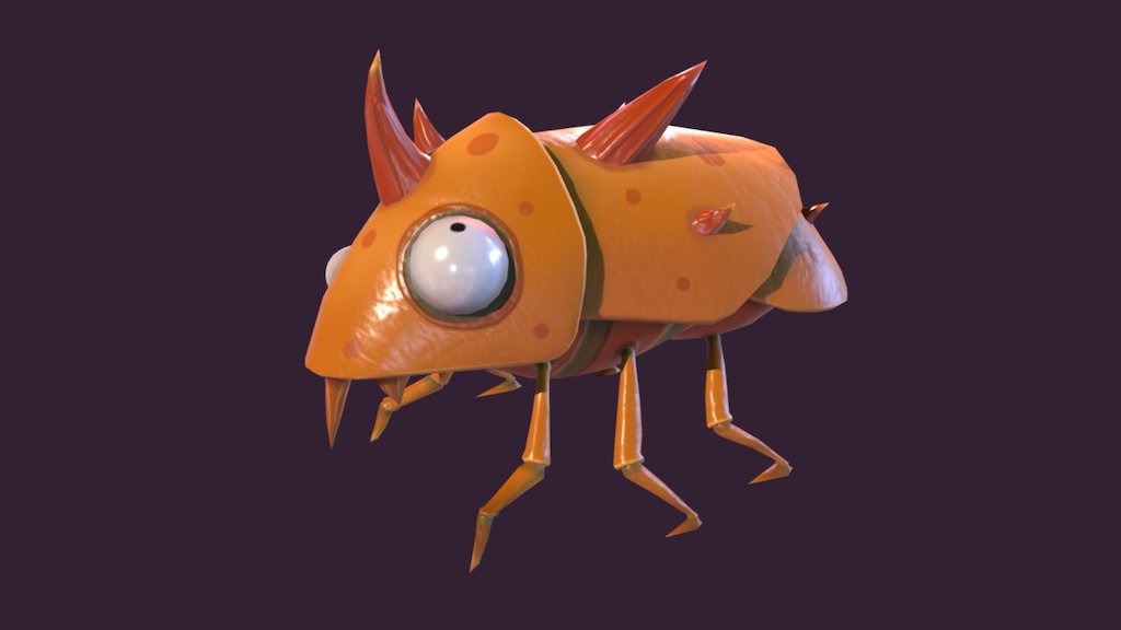 Flea from Psychonauts - ITROR - 3D model by nickmaksim [980bde8 ...