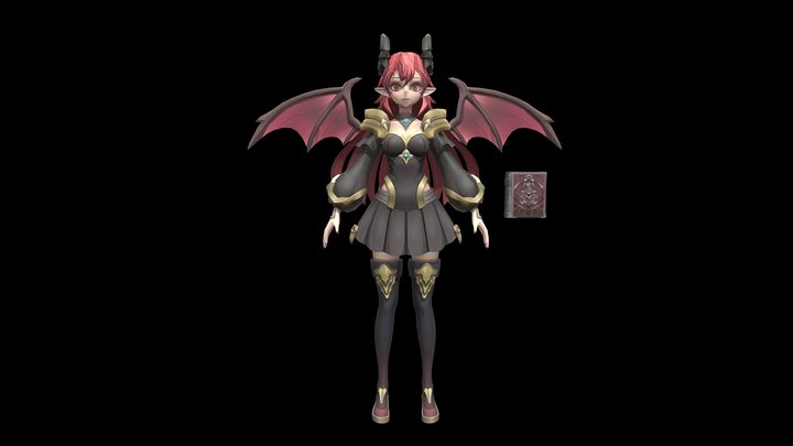 Lizz ( Daughter Of Chaos ) 3D Model