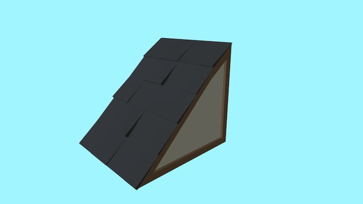 Roof 2d R 3D Model