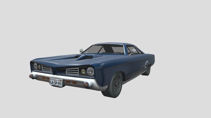 low rider (burnout revenge) – Free 3D Model STL