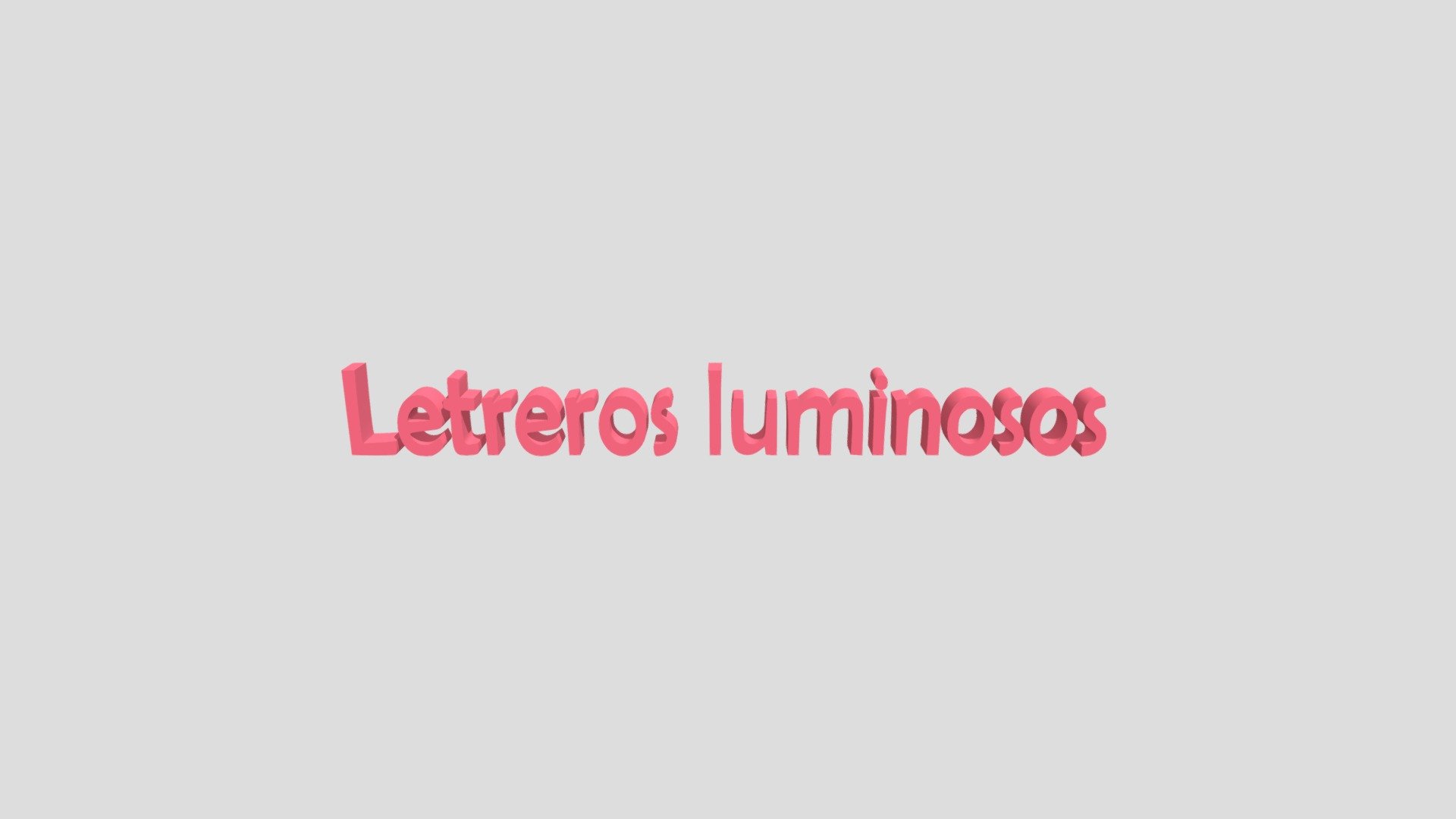 letreros luminosos