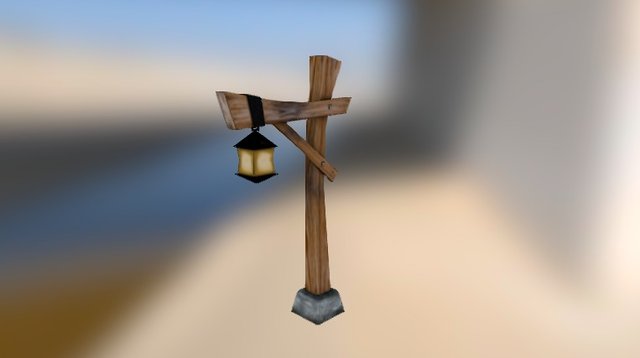 Lamp Post 3D Model